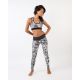 Prismsport Classic Leggings Marble Vorderseite Model