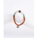 Rudraksha Armband Ocean hängend