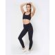 Yoga Leggings black Model Vorderseite