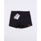 Yoga Shorts black liegend Vorderseite