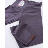 Tricot Legging charcoal liegend Detail