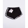 Laufshorts black & white liegend Vorderseite