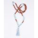 Rudraksha Mala Kette Ocean liegend