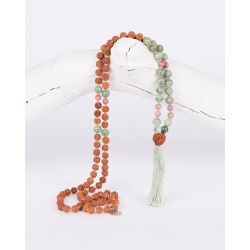 Rudraksha Kette Mala mossflower