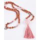 Rudraksha Kette Mala liegend