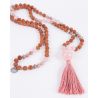 Rudraksha Kette Mala liegend