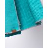 Yoga Handtuch Grip emerald green Detail