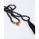 Rudraksha Mala Kette black eye Detail