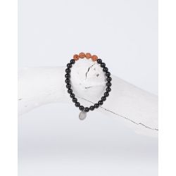 Rudraksha Armband black eye hängend